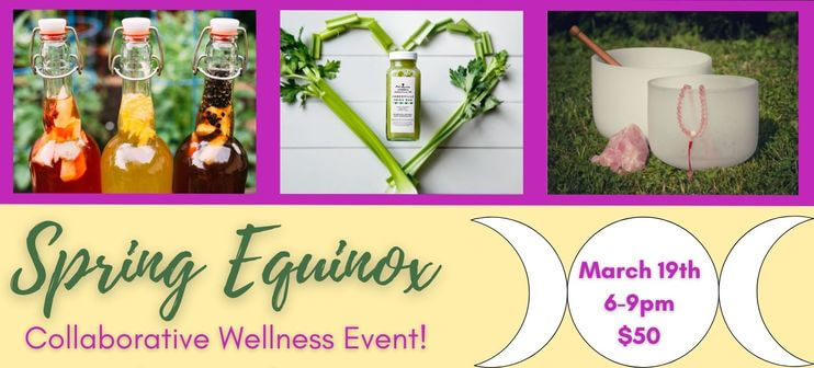 The Spring Equinox Collaborative Wellness Event Banner